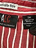 A.L.C. Stripes Red 3/4 Sleeve Button-Down Shirt Size 3X - photo 7
