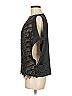 Worth New York Black Sleeveless Blouse Size 8 - photo 5