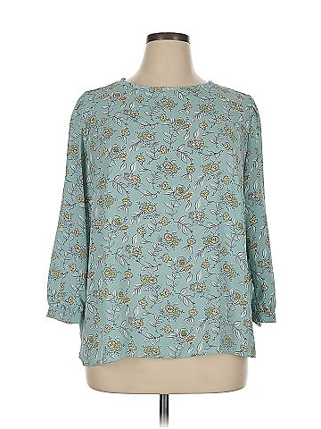 Ann Taylor LOFT 3/4 Sleeve Blouse (view 1)