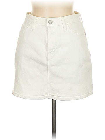 Just Black Denim Skirt (view 1)
