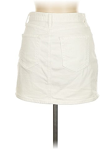 Just Black Denim Skirt (view 2)
