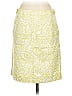 Ann Taylor Paisley Yellow Casual Skirt Size 2 - photo 2