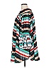 Gracia 100% Polyester Print Teal Casual Dress Size L - photo 5