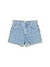 Maje Stars Blue Denim Shorts Size 34 waist - photo 1