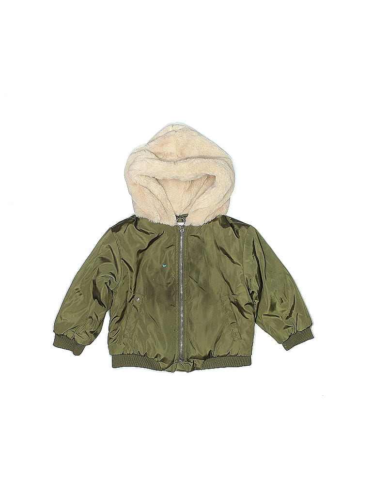 Zara Baby 100% Polyester Green Jacket Size 18-24 mo - photo 1