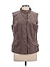 St. John Sport Solid Brown Vest Size L - photo 1