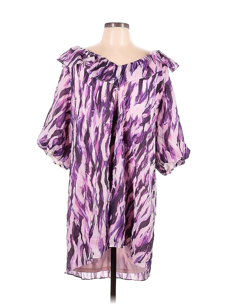 H&m Short Sleeve Blouse In Pink