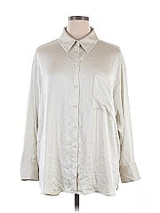 Open Edit 3/4 Sleeve Blouse