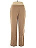 Susan Graver Solid Tan Casual Pants Size M - photo 1