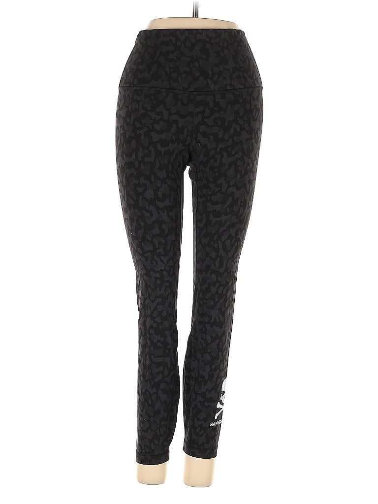 Pre-owned Lululemon Athletica Active Pants In Black