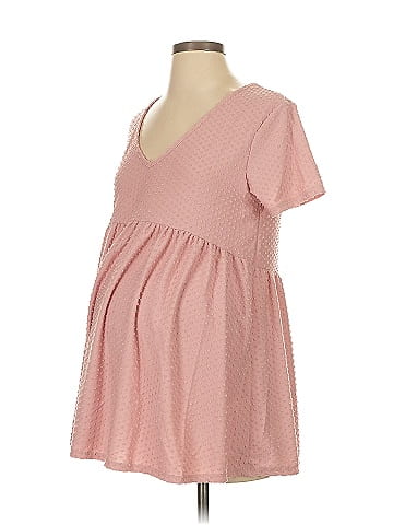 Pink Blush Short Sleeve Top (view 1)