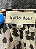 Bella Dahl 100% Rayon Animal Print Brown Tan Sleeveless Blouse Size M - photo 6