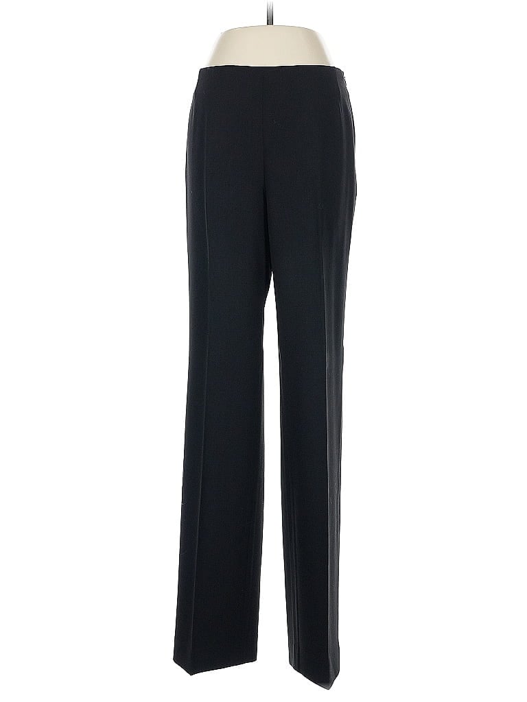 Pre-owned Lafayette 148 Wool Pants In Black