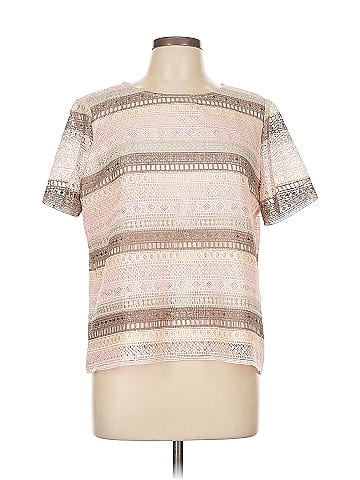 Tahari by ASL Short Sleeve Top (view 1)