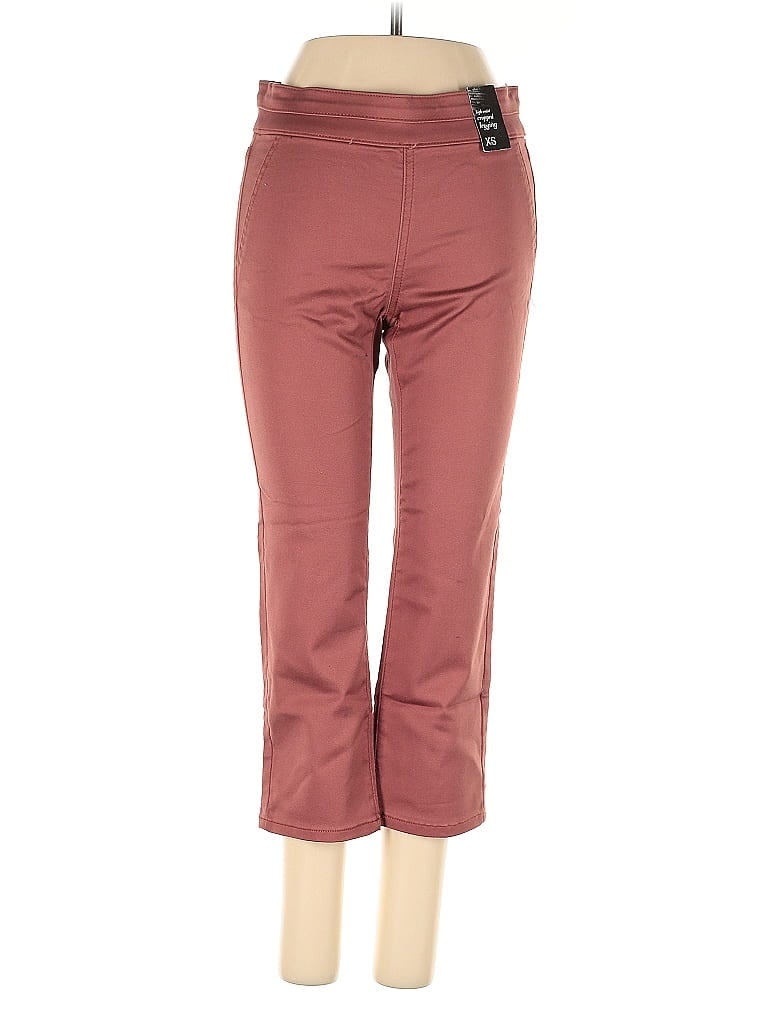 Soho JEANS NEW YORK & COMPANY Burgundy Orange Jeggings Size XS - photo 1