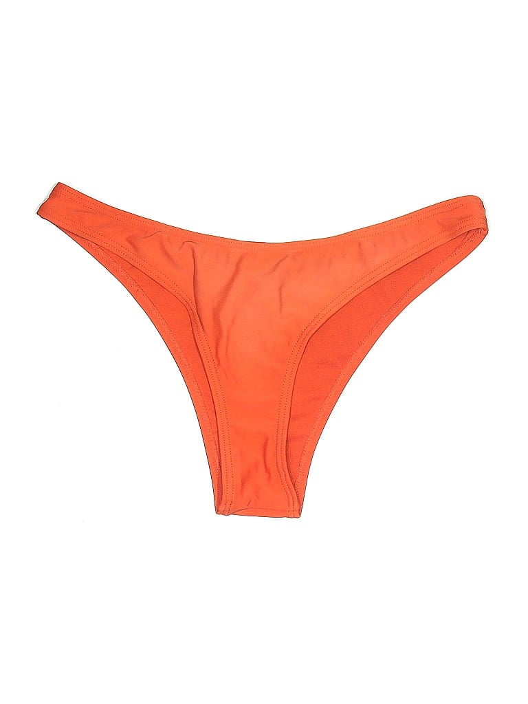 Pre-owned South Beach Swimsuit Bottoms In Orange