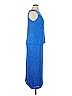Alex Evenings 100% Polyester Blue Casual Dress Size 14 - photo 4