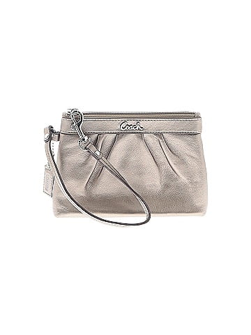 Coach Factory Leather Wristlet (view 1)