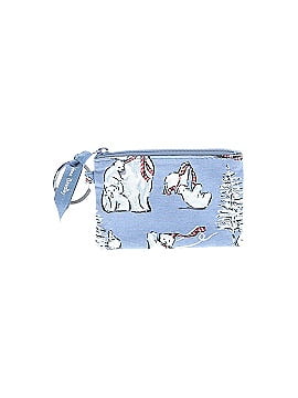 Vera Bradley Beary Merry Cool Blue Zip ID Case