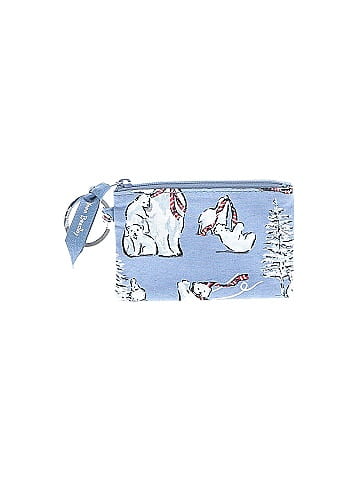 Vera Bradley Beary Merry Cool Blue Zip ID Case (view 1)