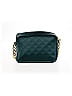 IMAN 100% Polyurethane Solid Teal Crossbody Bag One size - photo 3