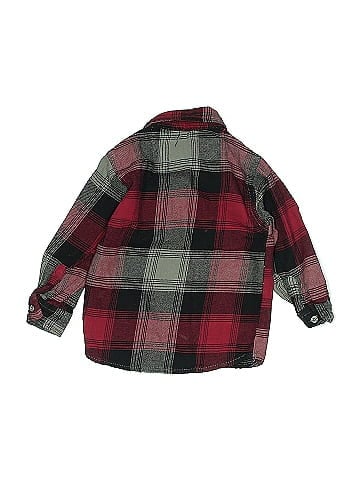 CALVIN KLEIN JEANS Long Sleeve Button-Down Shirt (view 2)