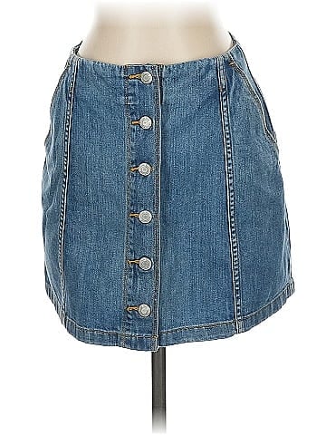 Wilfred Free Denim Skirt (view 1)