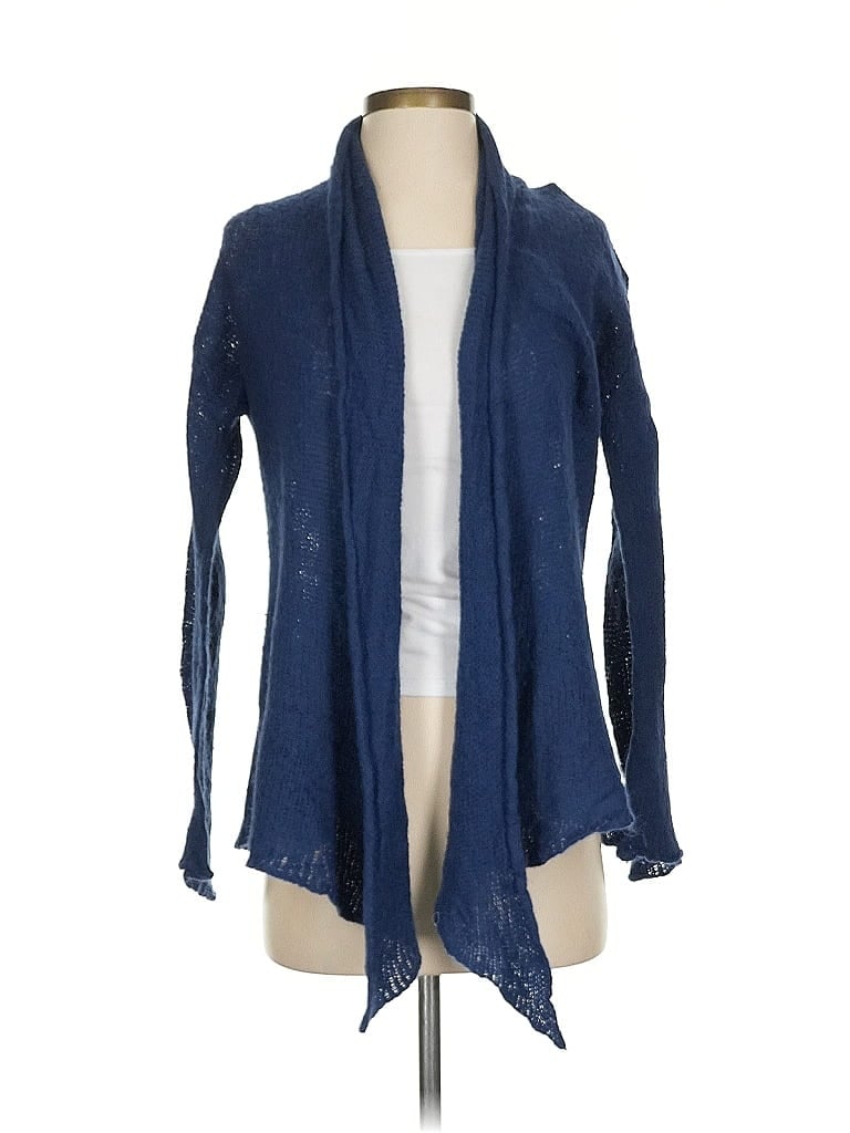 Pre-owned Unbranded Cardigan Sweater In Blue
