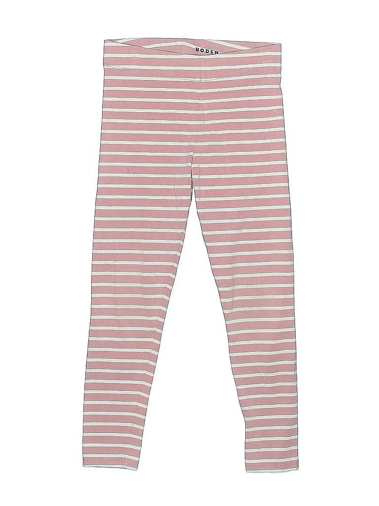 Mini Boden Stripes Pink Leggings Size 7 (big kids) - photo 1
