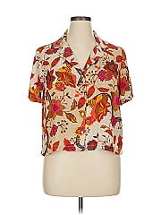 Rose + Olive Short Sleeve Blouse