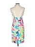 David Meister 100% Acetate Graphic Pink Cocktail Dress Size 12 - photo 2