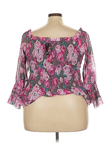 Torrid 3/4 Sleeve Blouse (view 2)