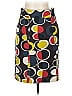 M Missoni 100% Cotton Graphic Black Blue Casual Skirt Size 10 - photo 2