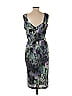 ETRO 100% Viscose Purple Cocktail Dress Size EU (IT) 46 / US 10 - photo 2