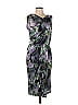 ETRO 100% Viscose Purple Cocktail Dress Size EU (IT) 46 / US 10 - photo 1