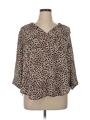 Torrid 3/4 Sleeve Blouse (view 1)