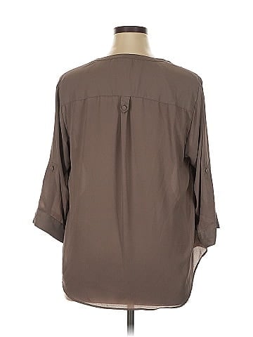 Torrid 3/4 Sleeve Blouse (view 2)