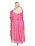 Lane Bryant 100% Polyester Hearts Pink Casual Dress Size 18 - photo 5