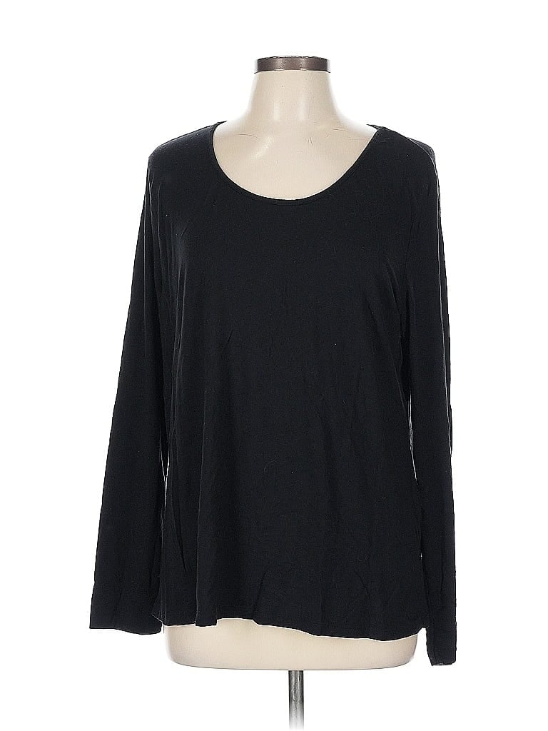 Soma Black 3/4 Sleeve T-Shirt Size L - photo 1