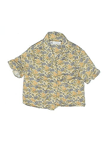 Zara Short Sleeve Button-Down Shirt (view 1)