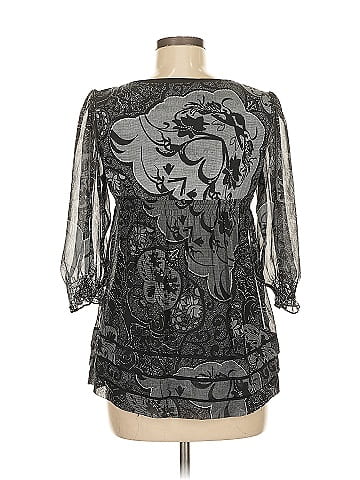 ECI 3/4 Sleeve Blouse (view 2)