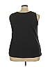 Susan Graver Black Sleeveless T-Shirt Size 3X - photo 2