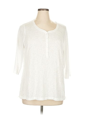 SONOMA life + style 3/4 Sleeve Top (view 1)