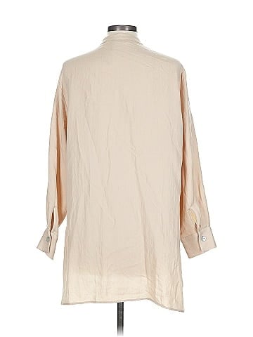 Zara 3/4 Sleeve Button-Down Shirt (view 2)
