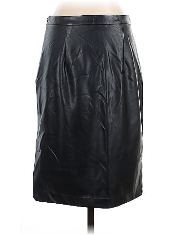 Banana Republic Faux Leather Skirt (view 2)