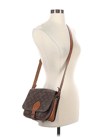 Louis Vuitton Vintage Monogram Canvas Cartouchiere MM Bag (view 2)