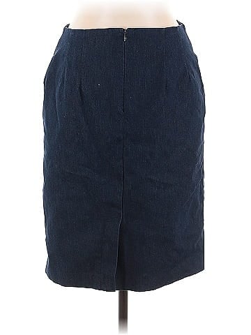 Van Heusen Denim Skirt (view 2)