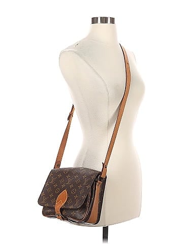 Louis Vuitton Vintage Monogram Canvas Cartouchiere MM Bag (view 2)