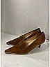 Chanel 100% Suede Solid Brown Heels Size 8 - photo 4
