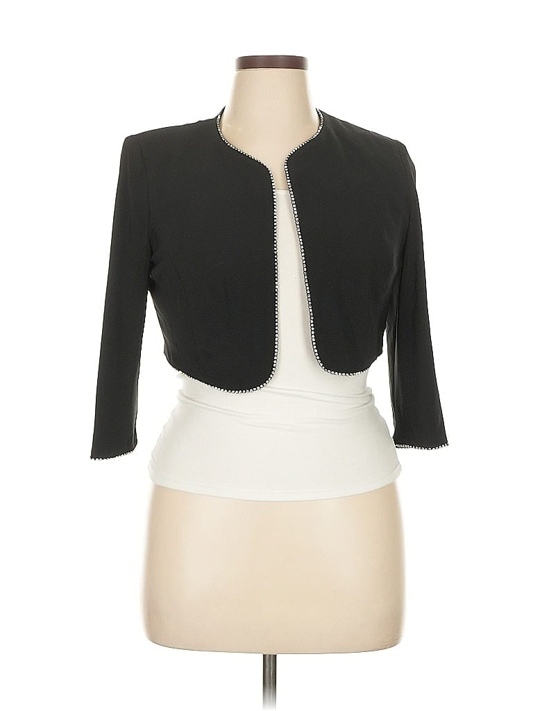 Alex Evenings Black Jacket Size 14 - photo 1